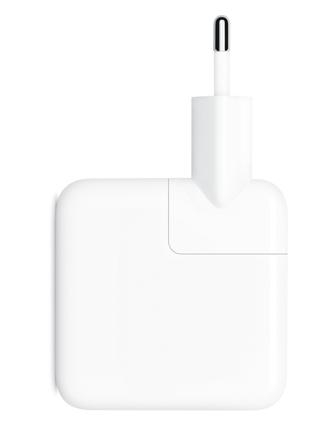 Оригінальний блок живлення Apple 35W Dual USB-C Adapter White (MNWP3)