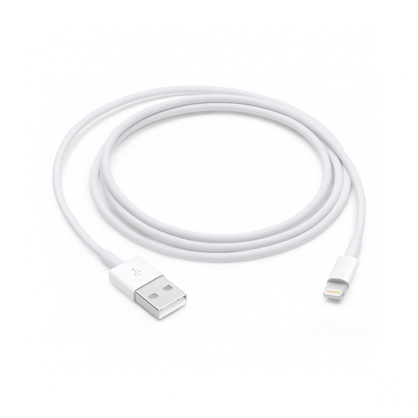 Оригінальний кабель Apple USB-A to Lightning 1m White (MD818 / MQUE2)