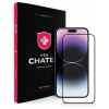 Захисне скло +NEU Chatel Full Cover Crystal with Mesh for iPhone 14 Pro Front Clear