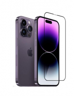 Захисне скло ZK для iPhone 14 Pro Max 2.5D Full Silk Screen 0.26mm