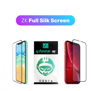 Защитное стекло ZK для iPhone Xr/11 Full Silk Screen 0.26mm