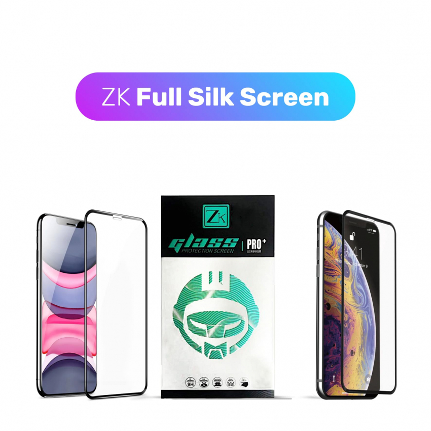 Захисне скло ZK для iPhone X/Xs/11 Pro Full Silk Screen 0.26mm
