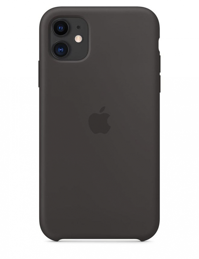 Чохол Silicone Case для iPhone 11 (Black) (MWVU2) (Original Assembly)