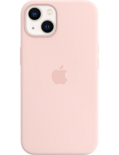 Чехол Silicone Case with MagSafe для iPhone 13 (Chalk Pink)  (MM283)
