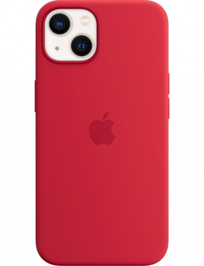 Оригінальний чохол Silicone Case with MagSafe для iPhone 13 ((PRODUCT) RED) (MM2C3)