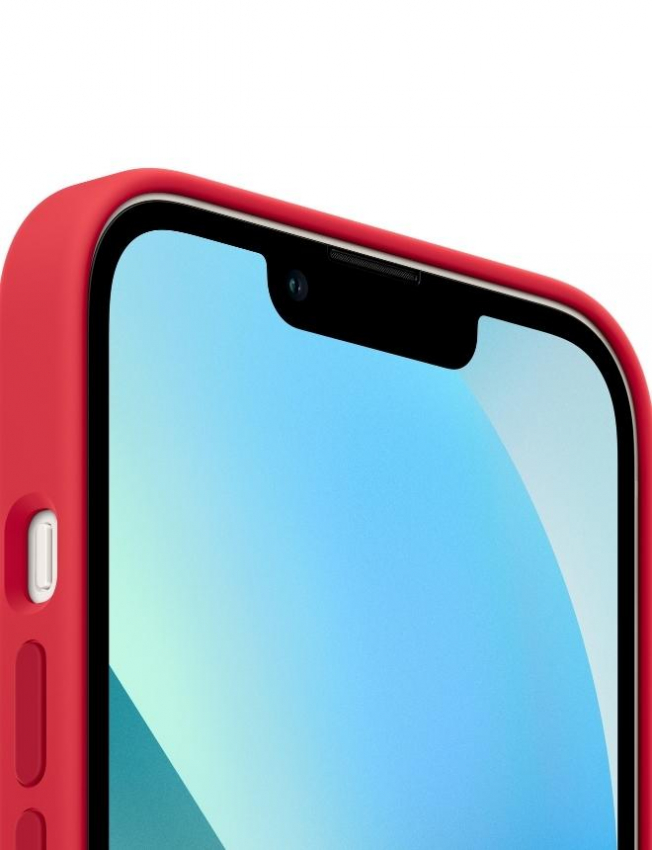 Оригінальний чохол Silicone Case with MagSafe для iPhone 13 ((PRODUCT) RED) (MM2C3)