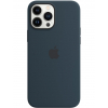 Оригінальний чохол Silicone Case with MagSafe для iPhone 13 Pro Max (Abyss Blue) (MM2T3)