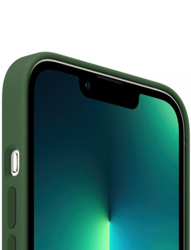 Оригінальний чохол Silicone Case with MagSafe для iPhone 13 Pro Max (Clover) (MM2P3)