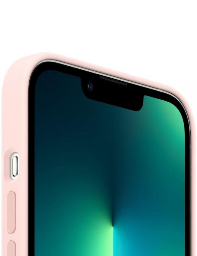 Оригінальний чохол Silicone Case with MagSafe для iPhone 13 Pro Max (Chalk Pink) (MM2R3)