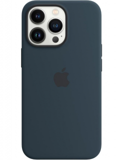 Чохол Silicone Case with MagSafe для iPhone 13 Pro  (Abyss Blue) (MM2J3) (Original Assembly) 