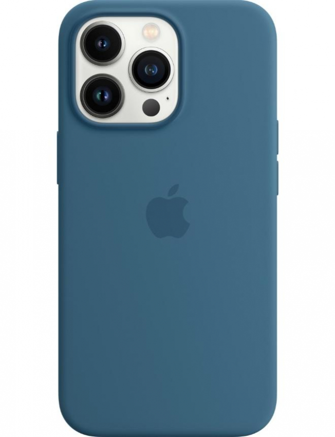 Чохол Silicone Case with MagSafe для iPhone 13 Pro (Blue Jay) (MM2G3) (Original Assembly)