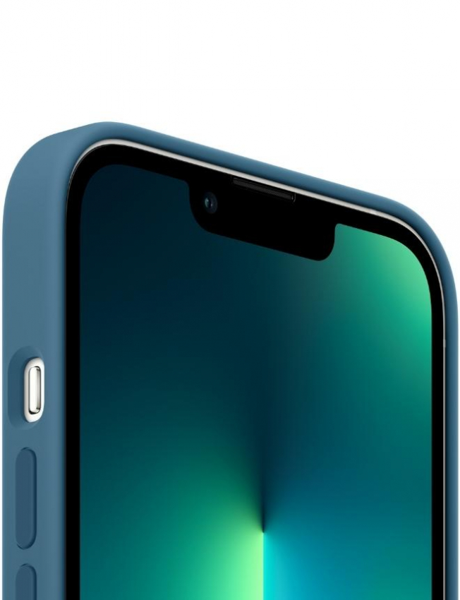 Чохол Silicone Case with MagSafe для iPhone 13 Pro (Blue Jay) (MM2G3) (Original Assembly) 