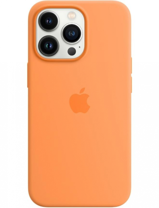 Оригінальний чохол Silicone Case with MagSafe для iPhone 13 Pro  (Marigold ) (MM2D3)
