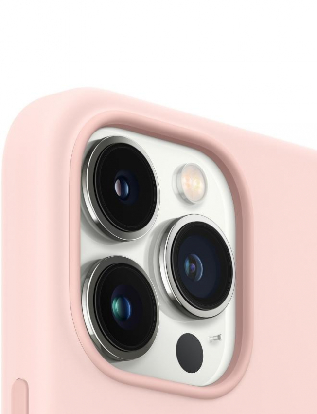 Чохол Silicone Case with MagSafe для iPhone 13 Pro (Chalk Pink) (MM2H3) (Original Assembly) 