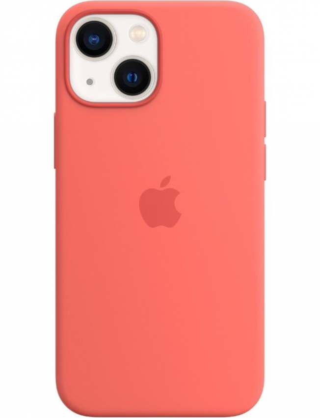 Оригінальний чохол Silicone Case with MagSafe для iPhone 13 mini (Pomelo) (MM1V3)