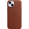 Оригінальний чохол Leather Case with MagSafe для iPhone 14 (Umber) (MPP73)