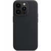 Оригінальний чохол Leather Case with MagSafe для iPhone 14 Pro (Midnight) (MPPG3)
