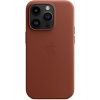Оригінальний чохол Leather Case with MagSafe для iPhone 14 Pro (Umber) (MPPK3)