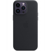 Оригінальний чохол Leather Case with MagSafe для iPhone 14 Pro Max (Midnight) (MPPM3)