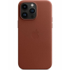 Оригинальный чехол Leather Case with MagSafe для iPhone 14 Pro Max (Umber) (MPPQ3)