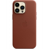 Оригинальный чехол Leather Case with MagSafe для iPhone 14 Pro Max (Umber) (MPPQ3)