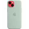 Оригінальний чохол Silicone Case with MagSafe для iPhone 14 (Succulent) (MPT13)