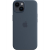 Оригінальний чохол Silicone Case with MagSafe для iPhone 14 (Storm Blue) (MPRV3)