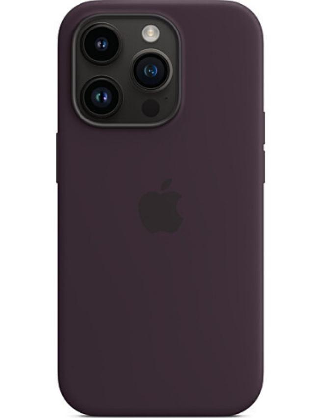Чохол Silicone Case with MagSafe для iPhone 14 Pro (Elderberry) (MPTK3) (Original Assembly)