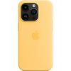 Чохол Silicone Case with MagSafe для iPhone 14 Pro (Sunglow) (MPTM3) (Original Assembly)