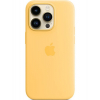 Чохол Silicone Case with MagSafe для iPhone 14 Pro (Sunglow) (MPTM3) (Original Assembly)