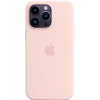Чохол Silicone Case with MagSafe для iPhone 14 Pro Max (Chalk Pink) (MPTT3)  (Original Assembly)
