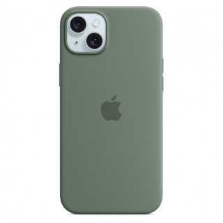 Оригинальный чехол Silicone Case with MagSafe для iPhone 15 (Cypress) (MT0X3)