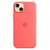 Оригинальный чехол Silicone Case with MagSafe для iPhone 15 Plus (Guava) (MT163)