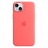 Оригинальный чехол Silicone Case with MagSafe для iPhone 15 Plus (Guava) (MT163)