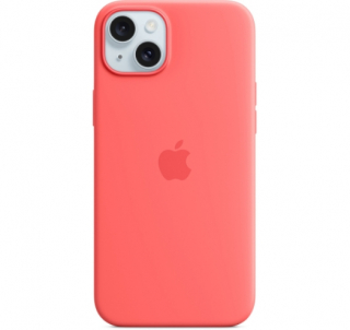 Оригінальний чохол Silicone Case with MagSafe для iPhone 15 (Guava) (MT0V3)