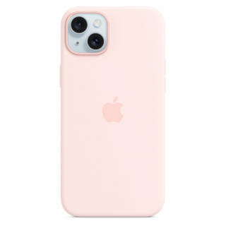 Оригинальный чехол Silicone Case with MagSafe для iPhone 15 (Light Pink) (MT0U3)