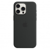 Оригинальный чехол Silicone Case with MagSafe для iPhone 15 Pro (Black) (MT1A3)