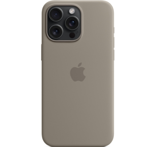 Чохол Silicone Case with MagSafe для iPhone 15 Pro (Clay) (MT1E3) (Original Assembly)