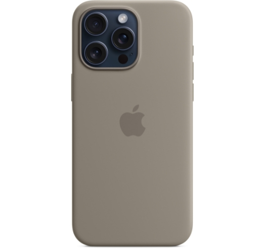 Чохол Silicone Case with MagSafe для iPhone 15 Pro (Clay) (MT1E3) (Original Assembly)
