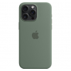 Оригинальный чехол Silicone Case with MagSafe для iPhone 15 Pro (Cypress) (MT1J3) Оригинальный чехол Silicone Case with MagSafe для iPhone 15 Pro (Cypress) (MT1J3)