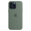 Оригинальный чехол Silicone Case with MagSafe для iPhone 15 Pro (Cypress) (MT1J3) Оригинальный чехол Silicone Case with MagSafe для iPhone 15 Pro (Cypress) (MT1J3)