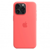 Оригинальный чехол Silicone Case with MagSafe для iPhone 15 Pro (Guava) (MT1G3) Оригинальный чехол Silicone Case with MagSafe для iPhone 15 Pro (Guava) (MT1G3)