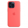Оригинальный чехол Silicone Case with MagSafe для iPhone 15 Pro (Guava) (MT1G3) Оригинальный чехол Silicone Case with MagSafe для iPhone 15 Pro (Guava) (MT1G3)