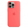 Оригинальный чехол Silicone Case with MagSafe для iPhone 15 Pro (Guava) (MT1G3) Оригинальный чехол Silicone Case with MagSafe для iPhone 15 Pro (Guava) (MT1G3)