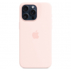 Оригинальный чехол Silicone Case with MagSafe для iPhone 15 Pro (Light Pink) (MT1F3) Оригинальный чехол Silicone Case with MagSafe для iPhone 15 Pro (Light Pink) (MT1F3)