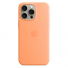 Оригінальний чохол Silicone Case with MagSafe для iPhone 15 Pro Max (Orange Sorbet) (MT1W3)