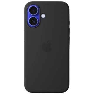 Оригинальный чехол Silicone Case with MagSafe для iPhone 16 (Black) (MYY13)