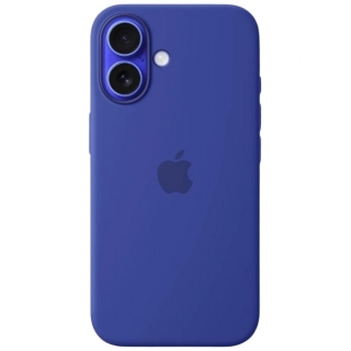 Оригинальный чехол Silicone Case with MagSafe для iPhone 16 (Ultramarine) (MYY63)