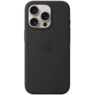 Оригинальный чехол Silicone Case with MagSafe для iPhone 16 Pro (Black) (MYYJ3)