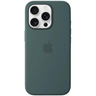 Оригинальный чехол Silicone Case with MagSafe для iPhone 16 Pro Max (Lake Green) (MA7V4)